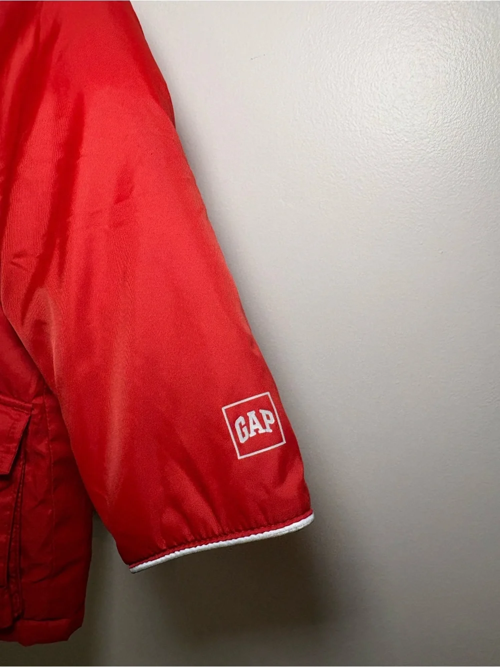GAP Toddler 2T ColdControl Ultra Max Parka Orange Red Winter Jacket Coat